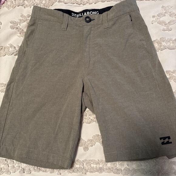 Billabong Shorts Men's Size 25 Crossfire Submersibles Hybrid Shorts Khaki Casual - Picture 1 of 5